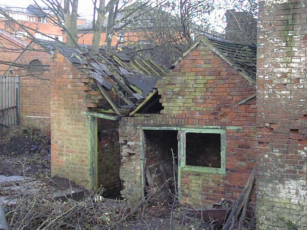 Rear of derelict barn